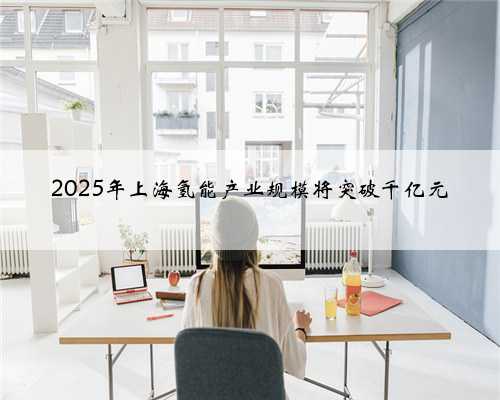 2025年上海氢能产业规模将突破千亿元