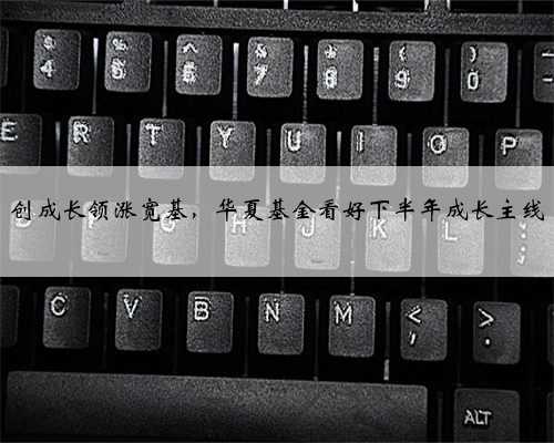 创成长领涨宽基，华夏基金看好下半年成长主线